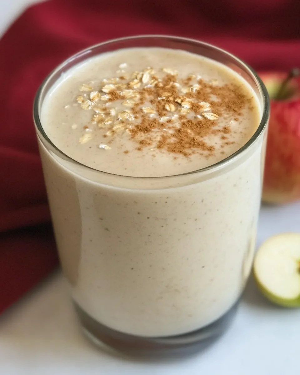 Classic Apple Oat Smoothie image