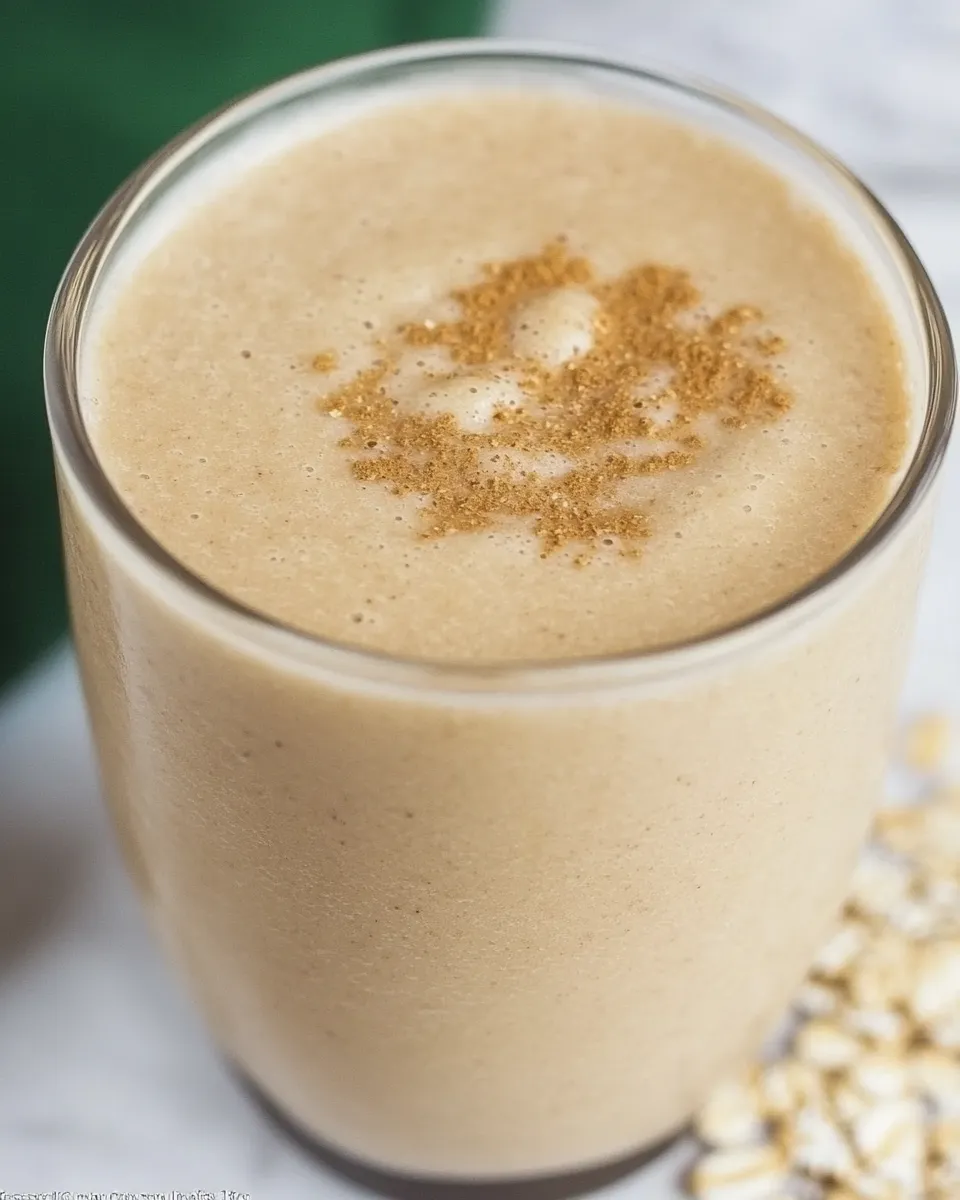 Easy Apple Oat Smoothie recipe photo