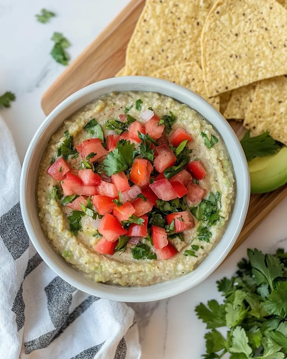 Delicious Avocado Dip shot