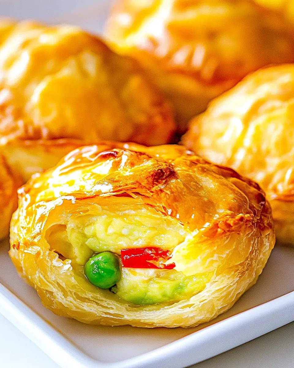 Homemade Avocado Mozzarella Puffs photo