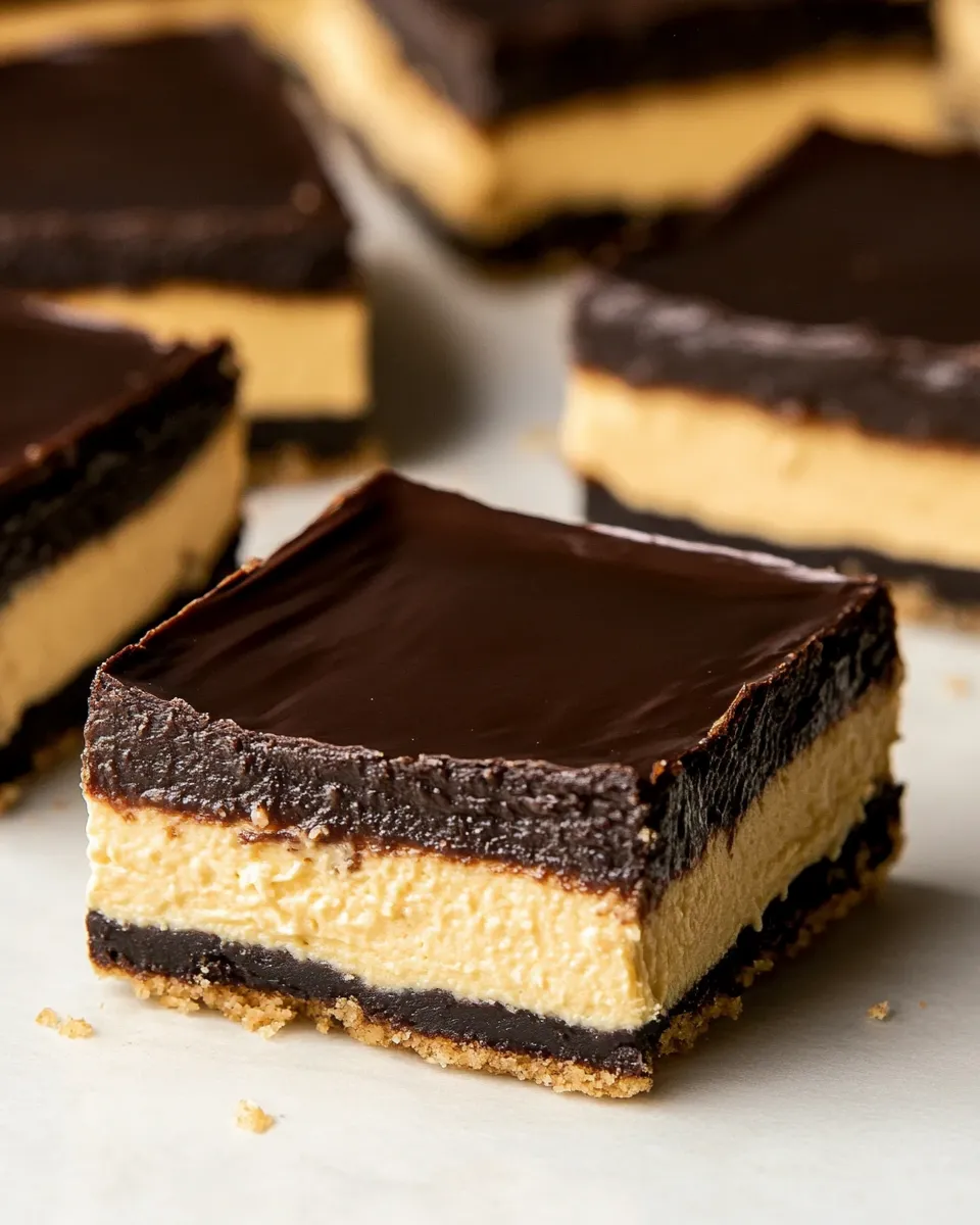 Classic Baileys Irish Cream Cheesecake Bars image