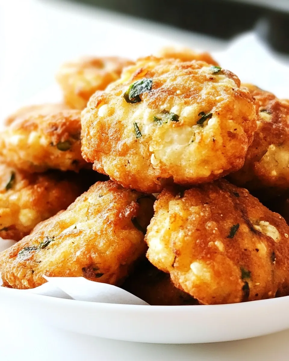 Delicious Baked Cauliflower Fritters image