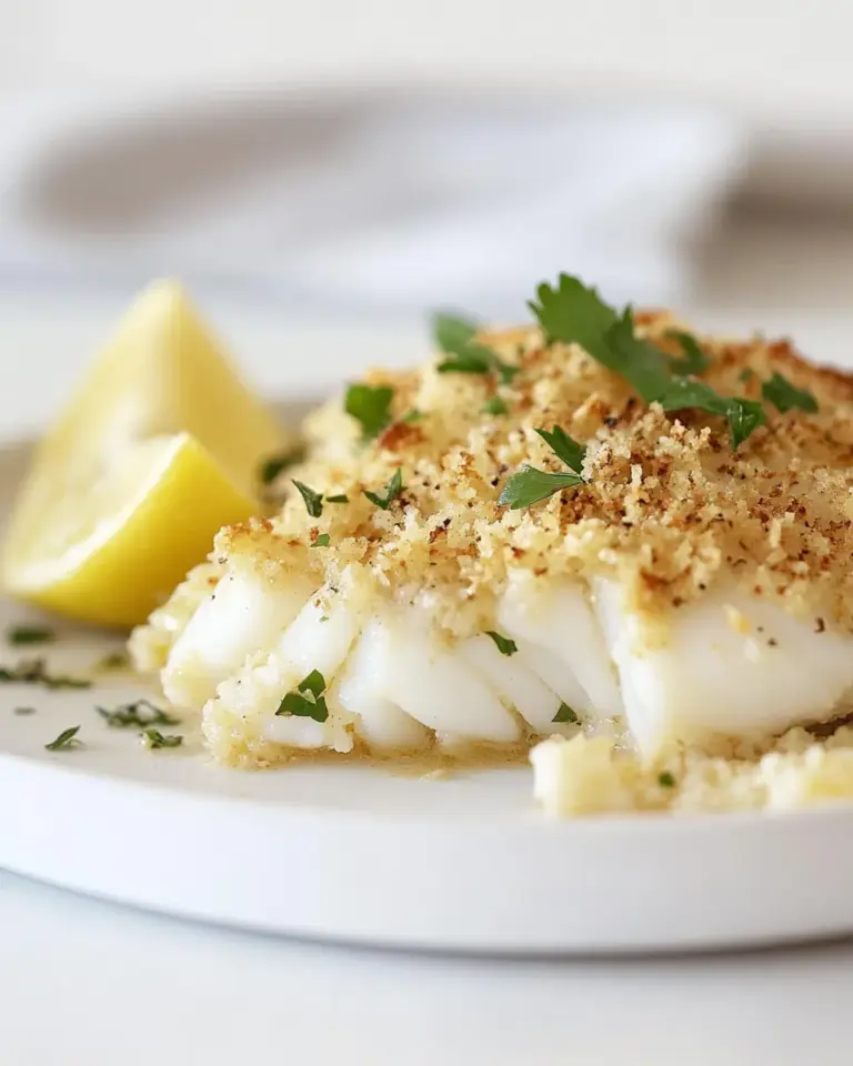 Easy Baked Cod With Panko photo