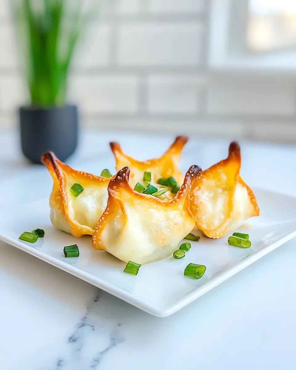 Homemade Baked Cream Cheese Rangoon photo