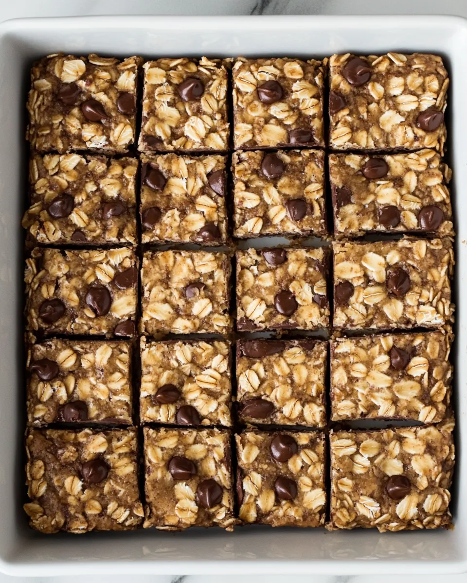 Homemade Baked Oatmeal Bars photo