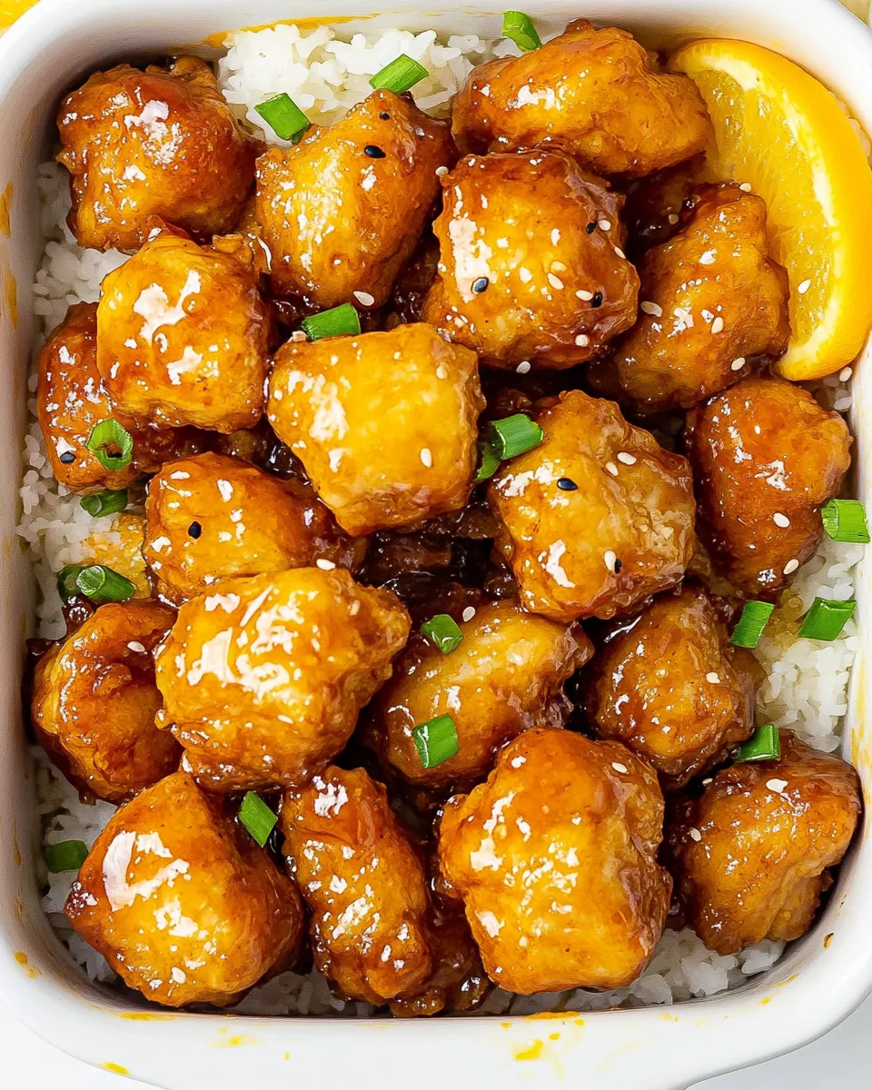Classic Baked Orange Chicken image