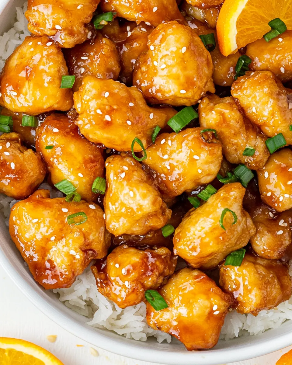 Easy Baked Orange Chicken recipe photo