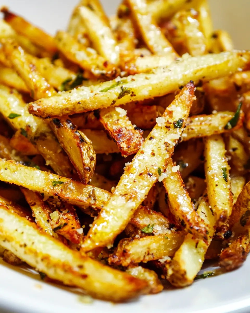 Classic Baked Parmesan Basil Fries image