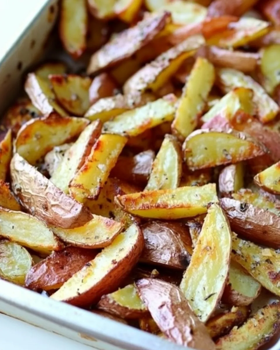 Delicious Baked Red Potato French Fries Recipe image