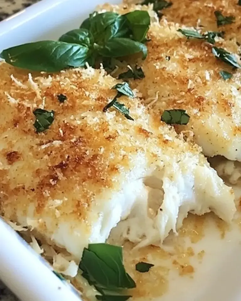 Easy Baked Tilapia Parmesan photo