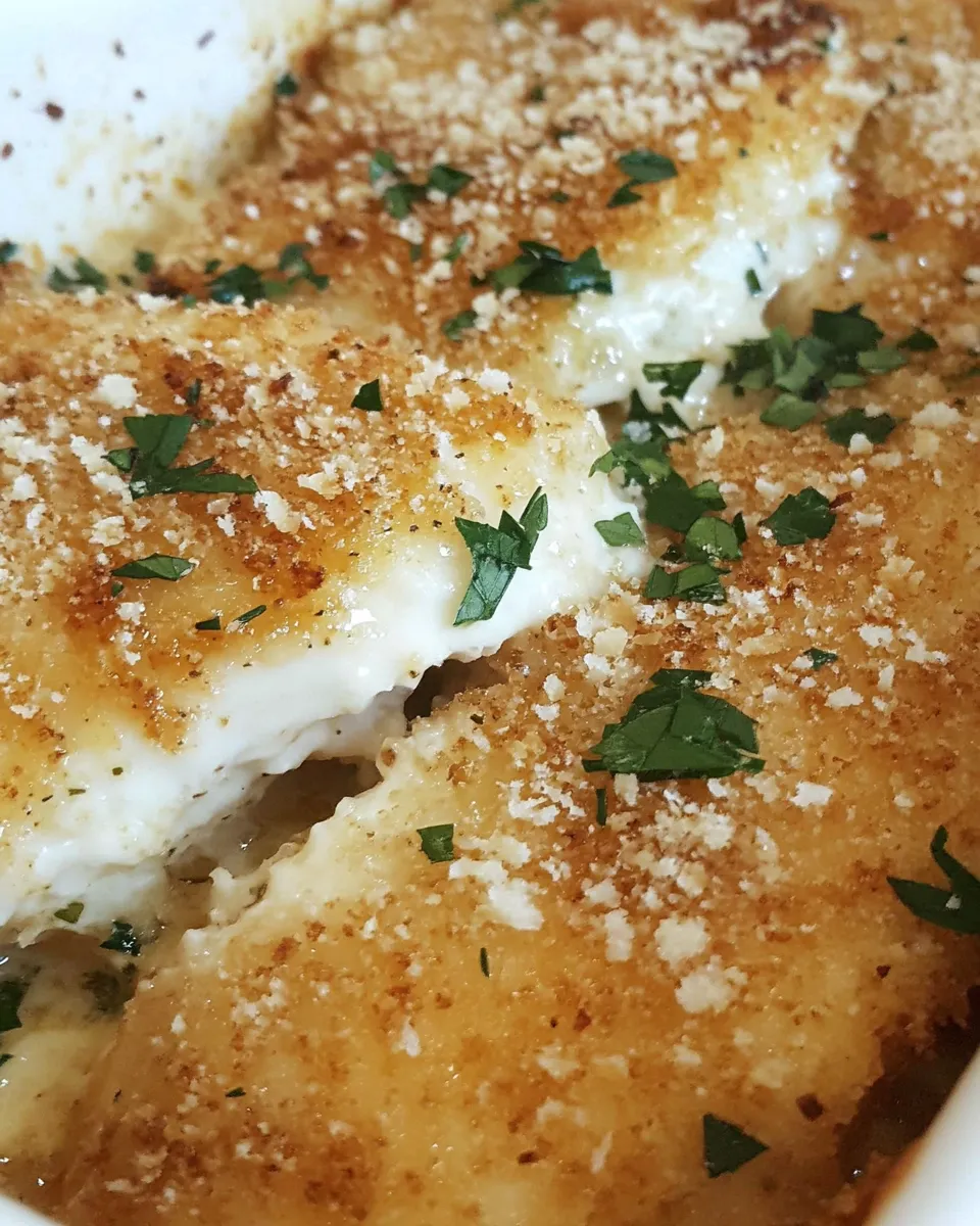 Delicious Baked Tilapia Parmesan image