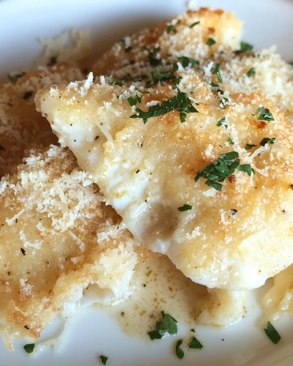 Healthy Baked Tilapia Parmesan recipe photo