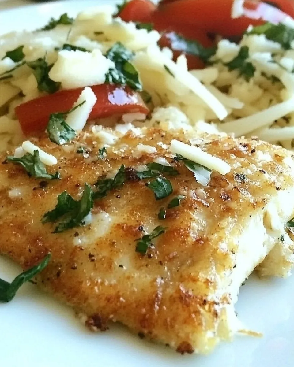 Best Baked Tilapia Parmesan dish photo
