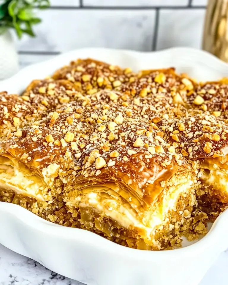 Homemade Baklava Cake photo