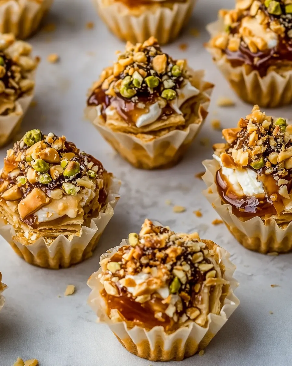 Delicious Baklava Cups Recipe image