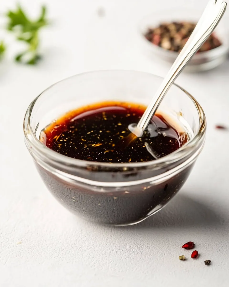 Easy Balsamic Vinaigrette Recipe shot