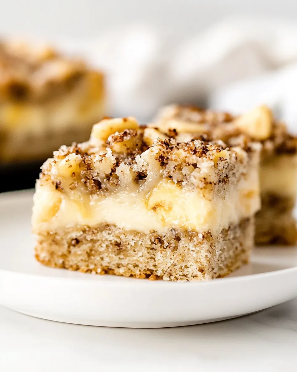 Homemade Banana Bread Bars photo