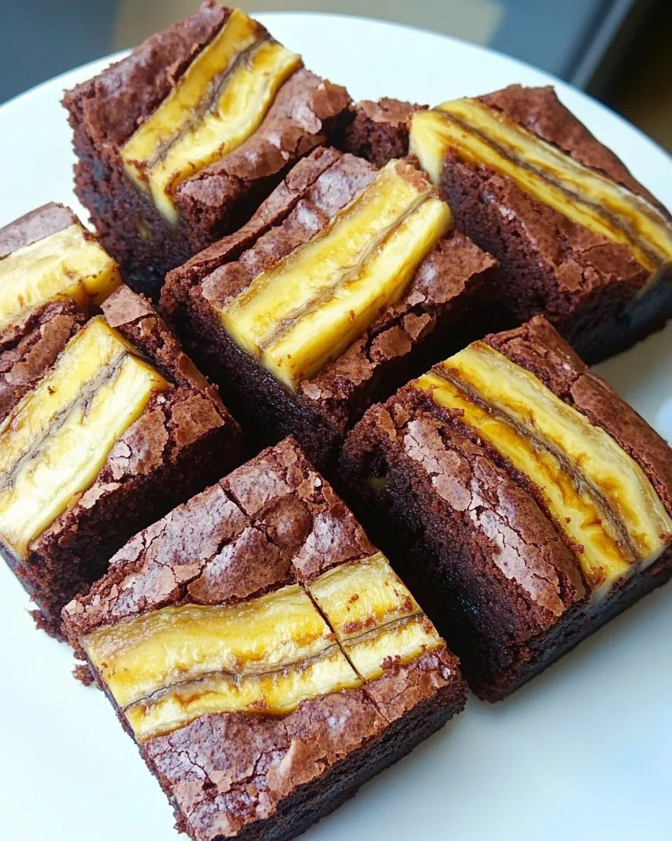 Homemade Banana Brownies photo