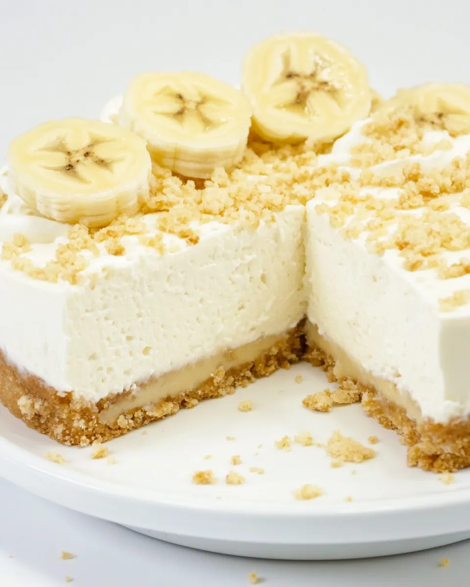 Classic Banana Cream Cheesecake image