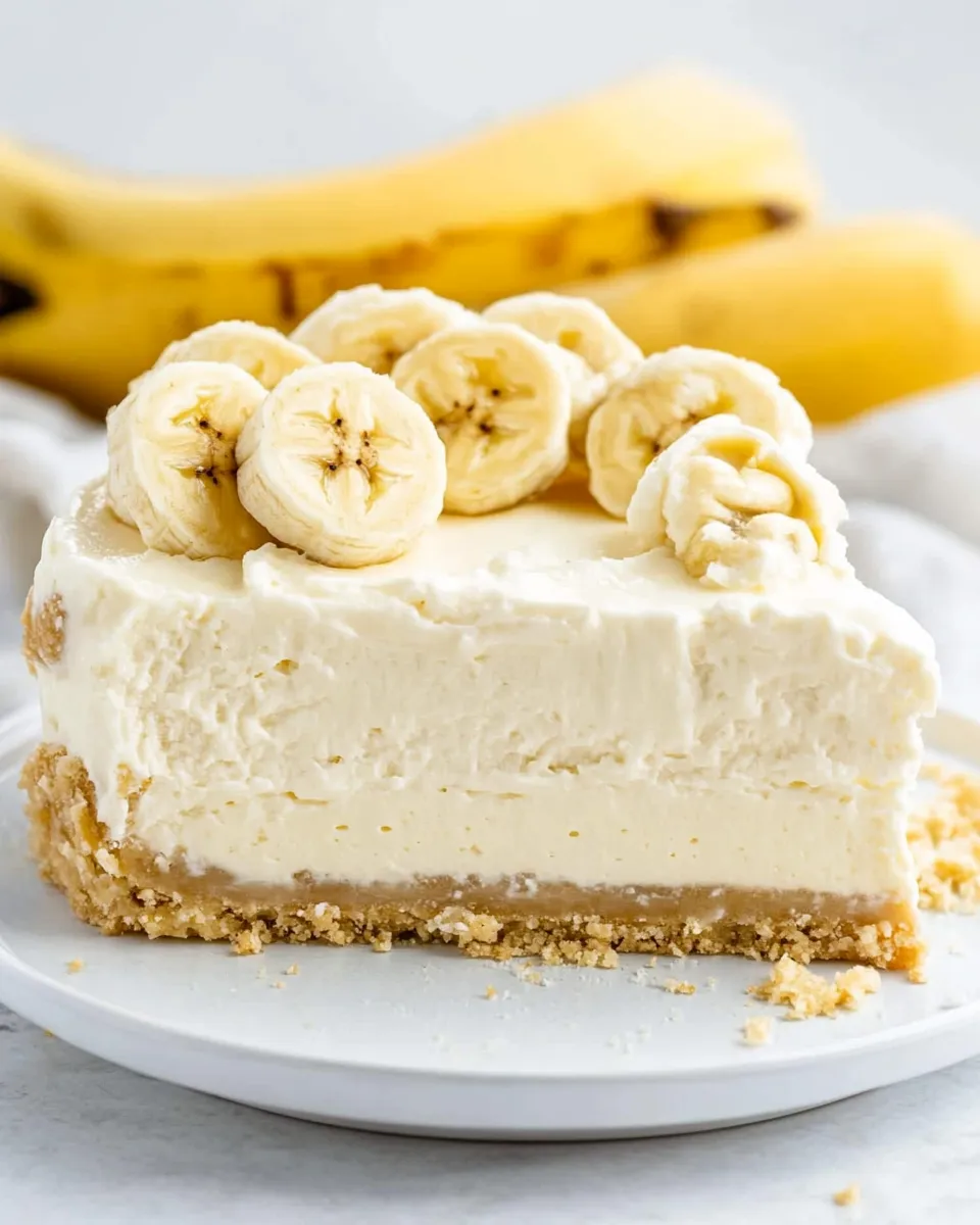 Delicious Banana Cream Cheesecake shot