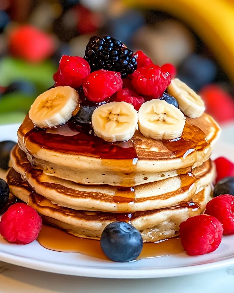 Homemade Banana Pancake Recipe photo