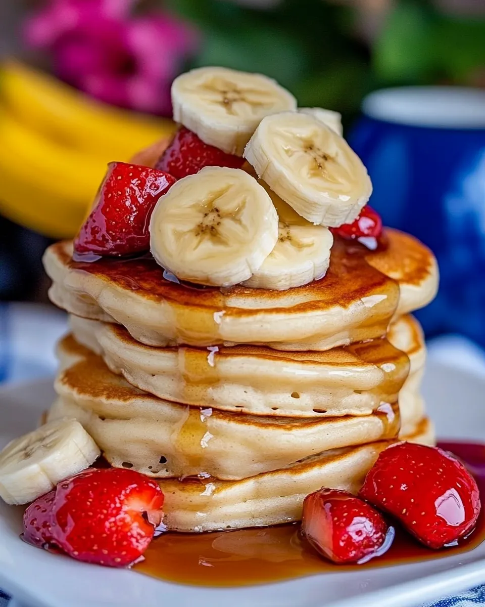 Classic Banana Pancake Recipe image