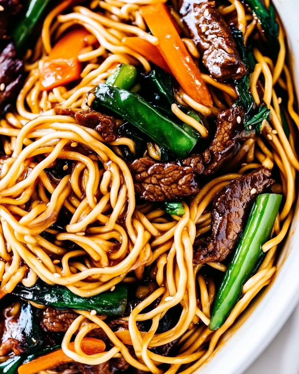 Classic Beef Chow Mein image
