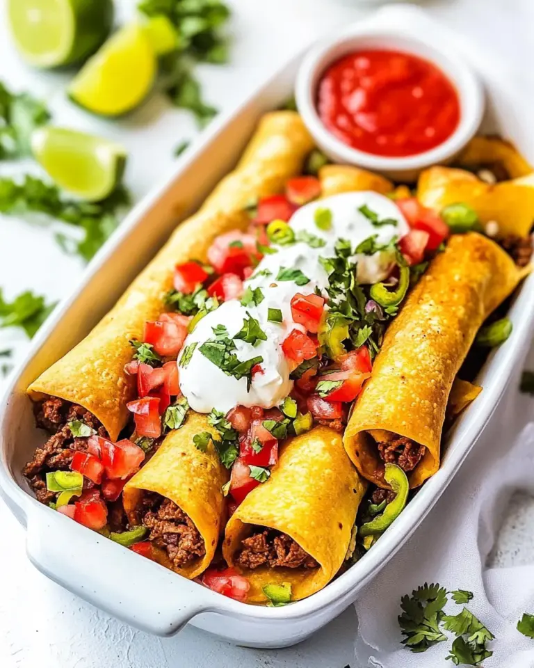Homemade Beef Taquitos photo