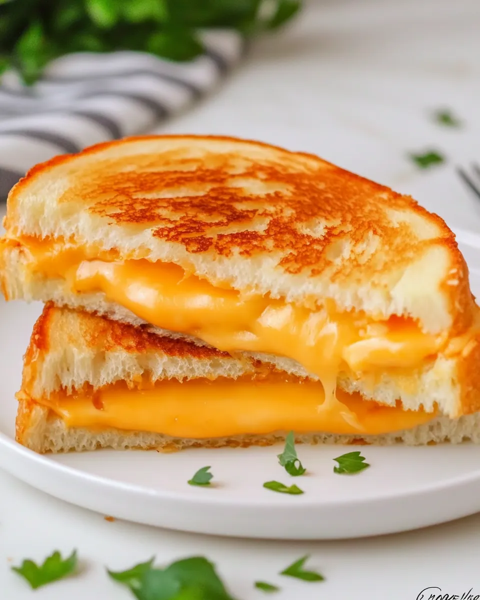 Homemade Best Grilled Cheese Recipe photo