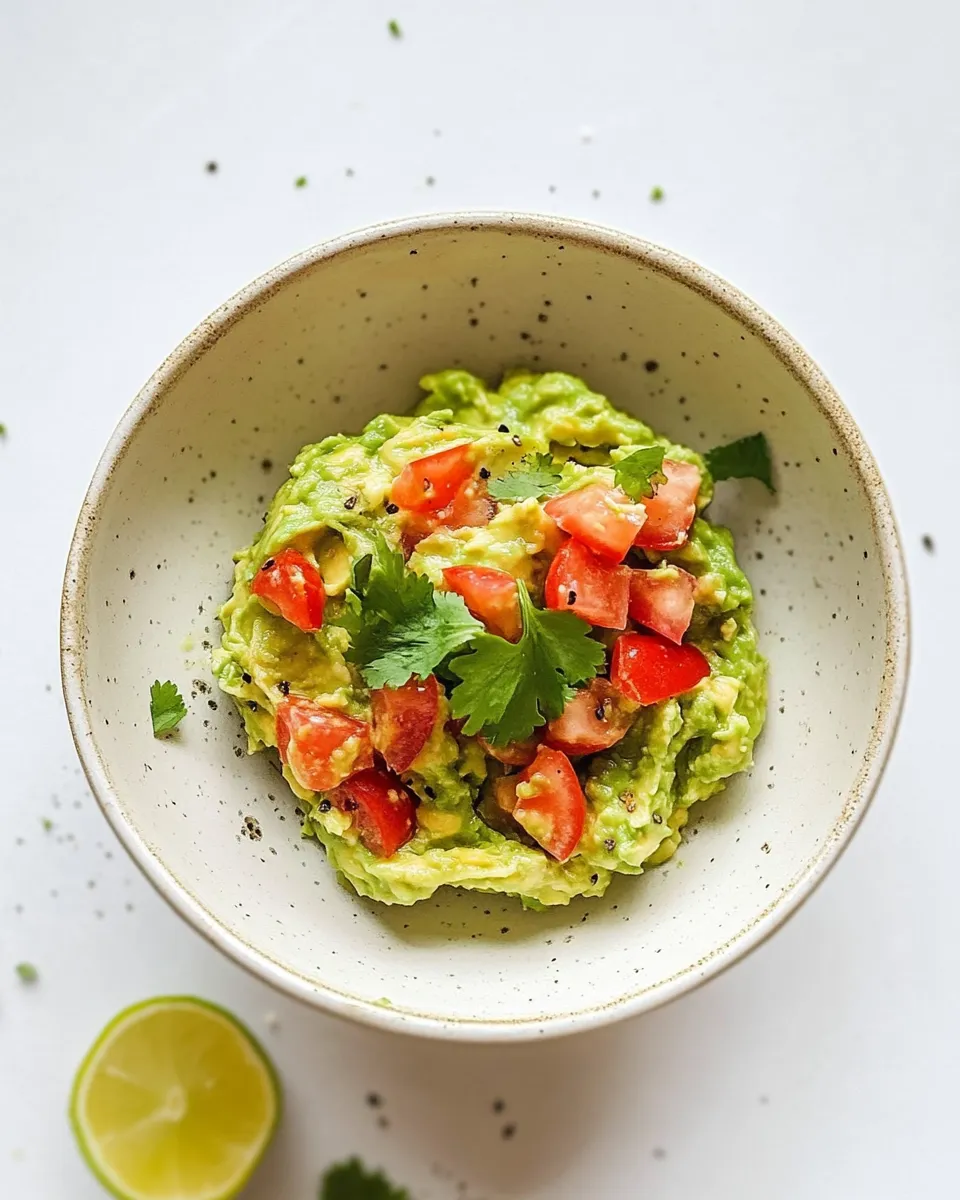 Delicious Best Guacamole Recipe Ever (Really!) shot