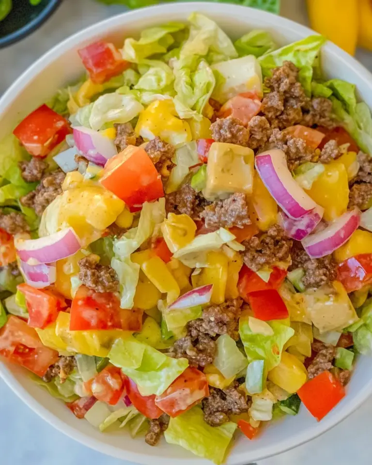 Homemade Big Mac Salad photo