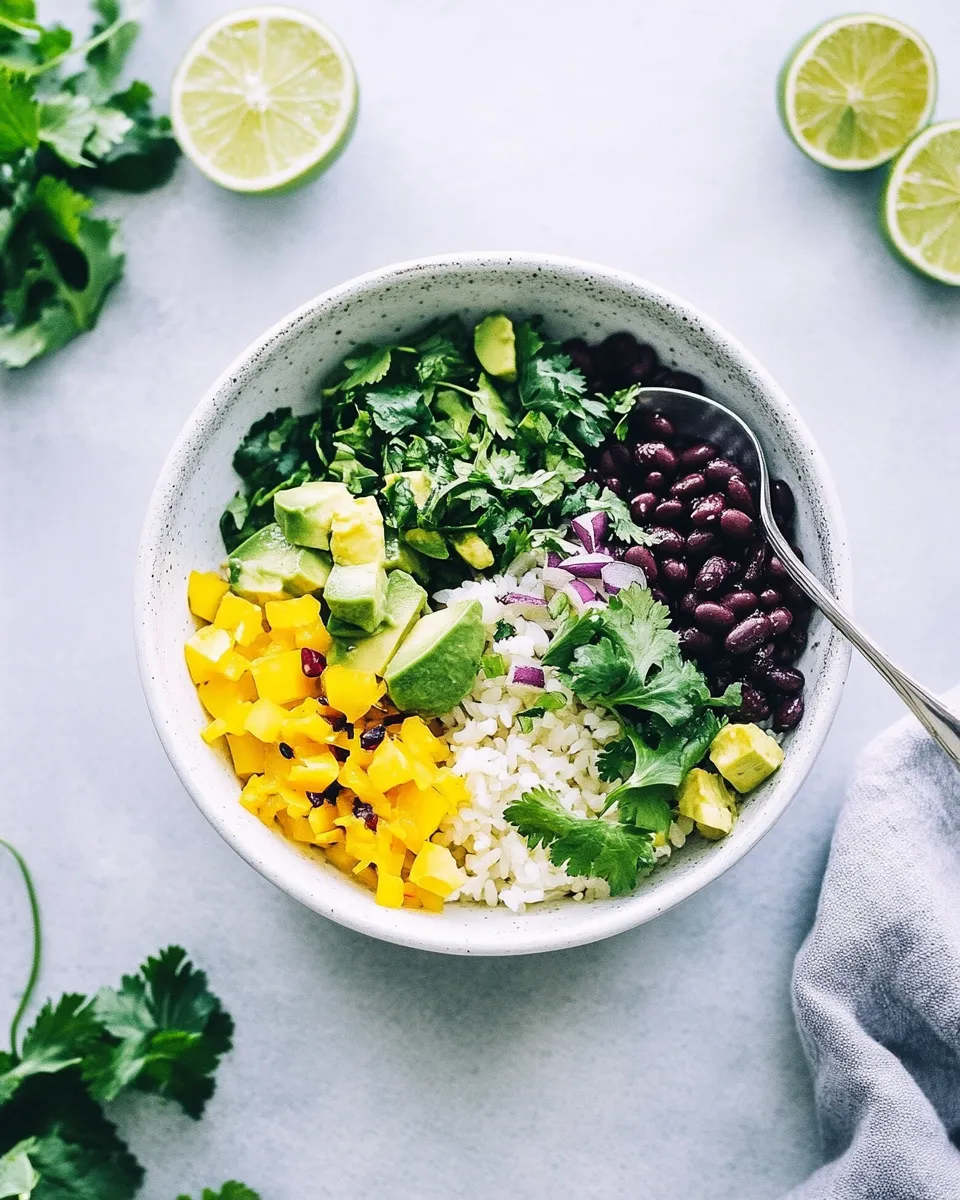 Homemade Black Bean Bowls photo