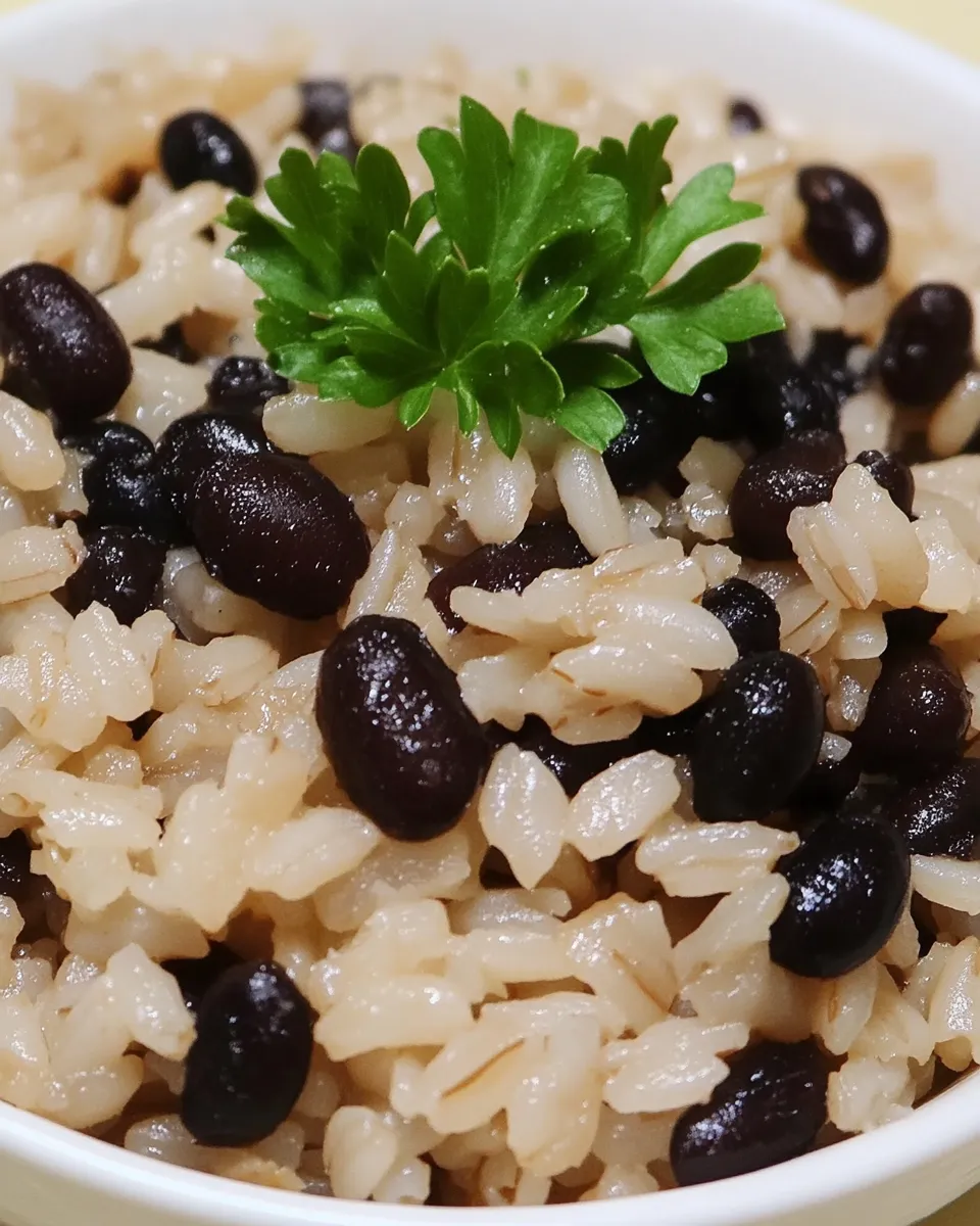 Homemade Black Bean and Brown Rice Salad photo