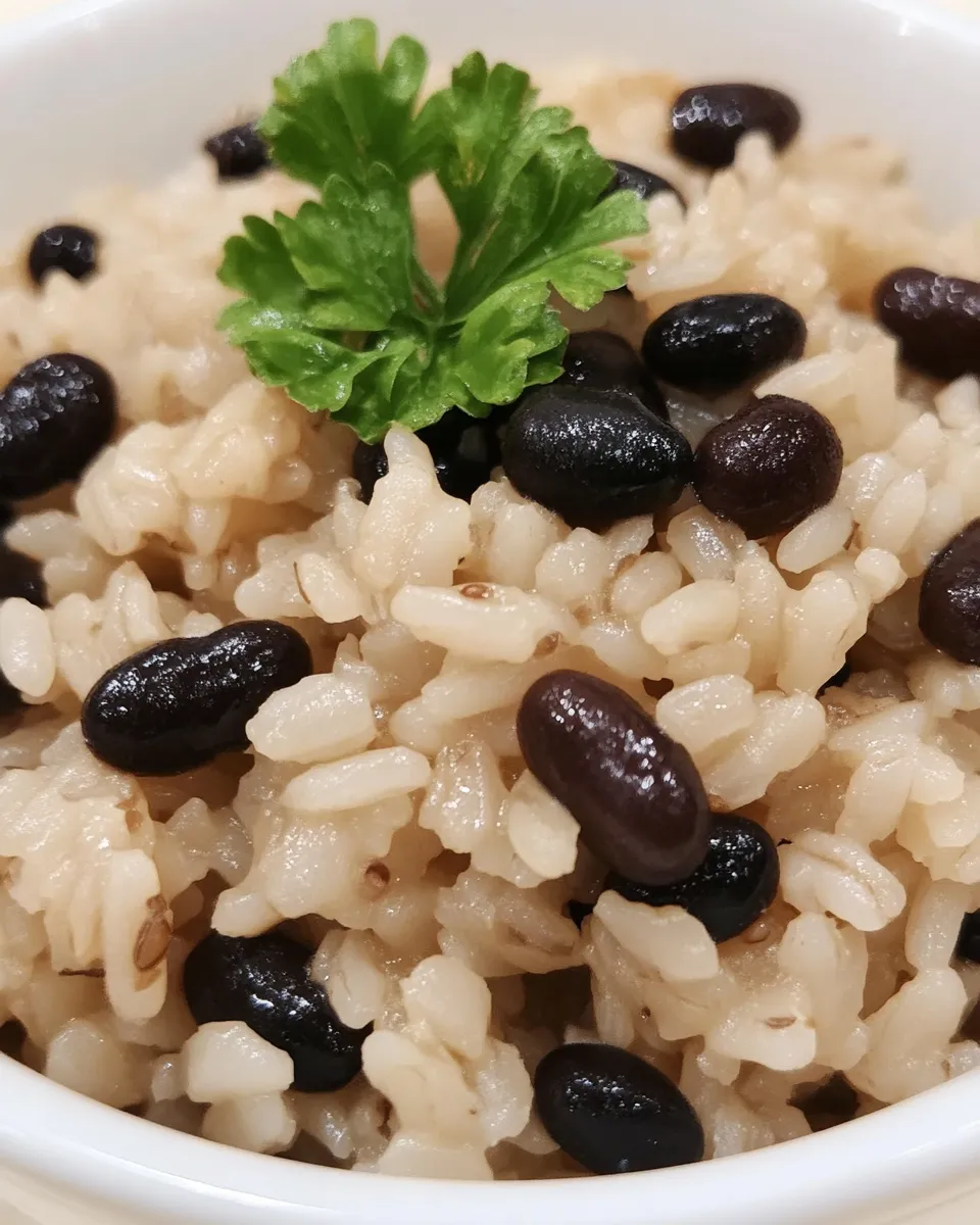Easy Black Bean and Brown Rice Salad recipe photo