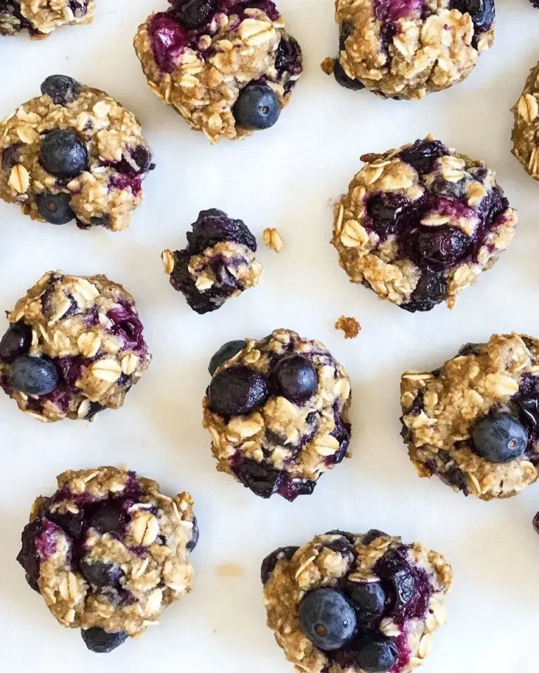 Ultimate Blueberry Breakfast Cookies. shot