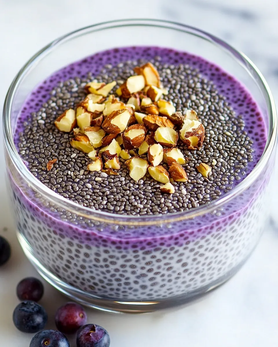 Classic Blueberry Chia Seed Pudding image