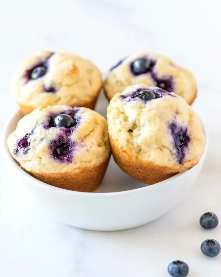 Homemade Blueberry Doughnut Muffins photo