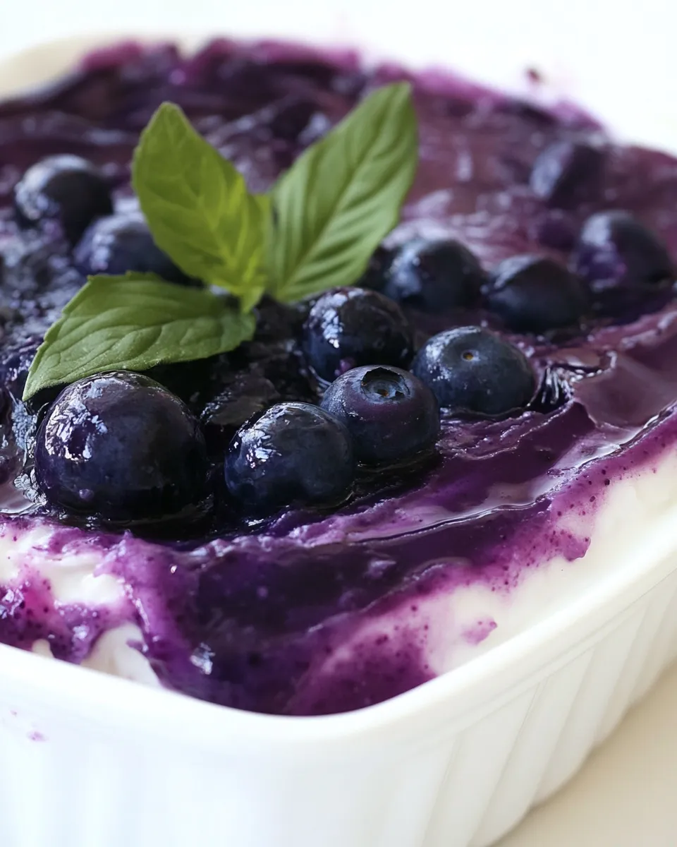 Classic Blueberry Jello Salad image