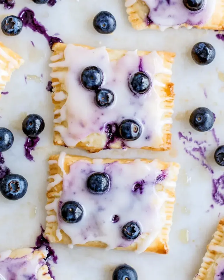 Homemade Blueberry Pop Tarts photo