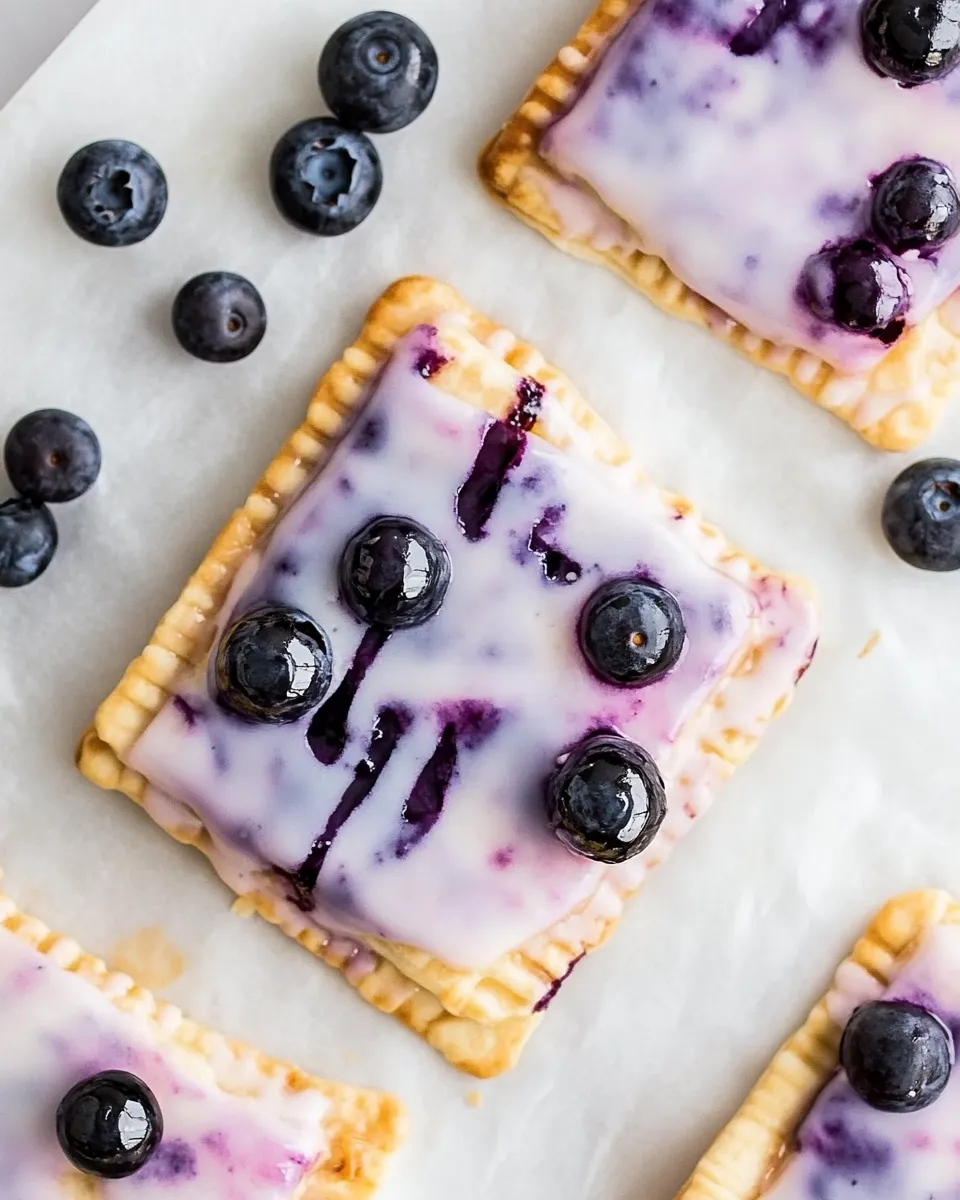 Easy Blueberry Pop Tarts recipe photo