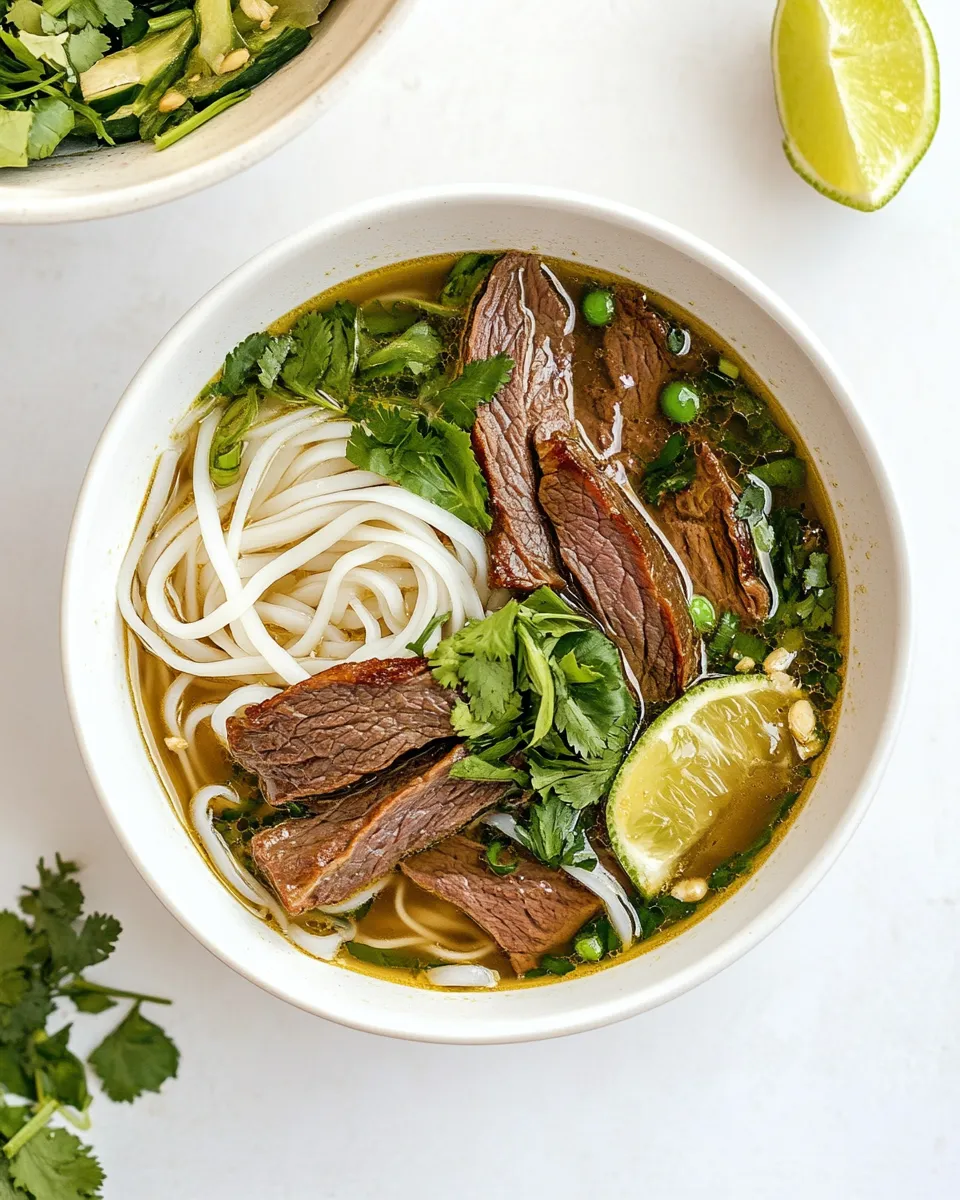 Classic Bn B Hu_ (Spicy Vietnamese Beef Noodle Soup) image