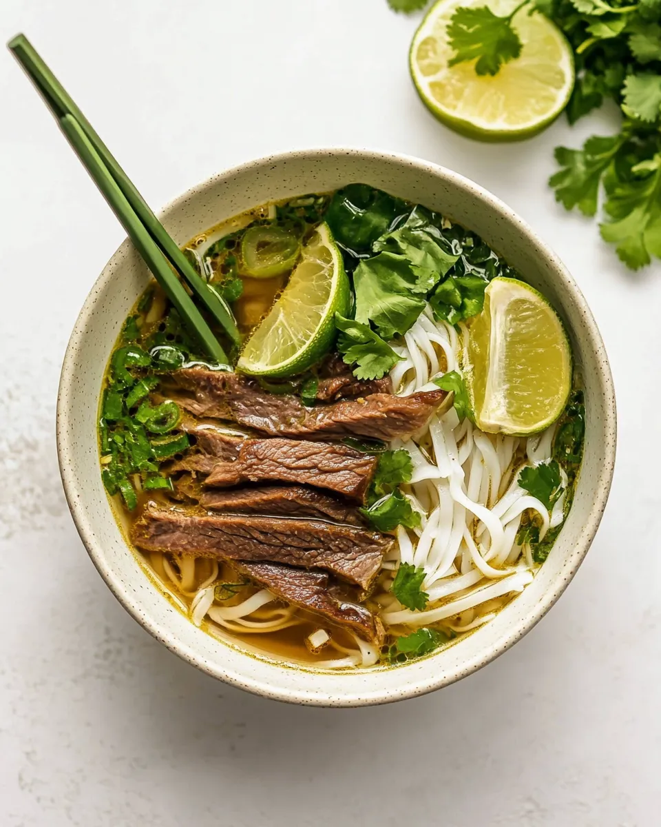 Easy Bn B Hu_ (Spicy Vietnamese Beef Noodle Soup) recipe photo