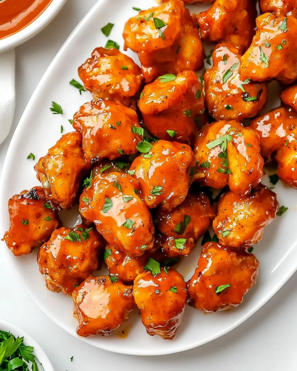 Quick Boneless Wings food shot