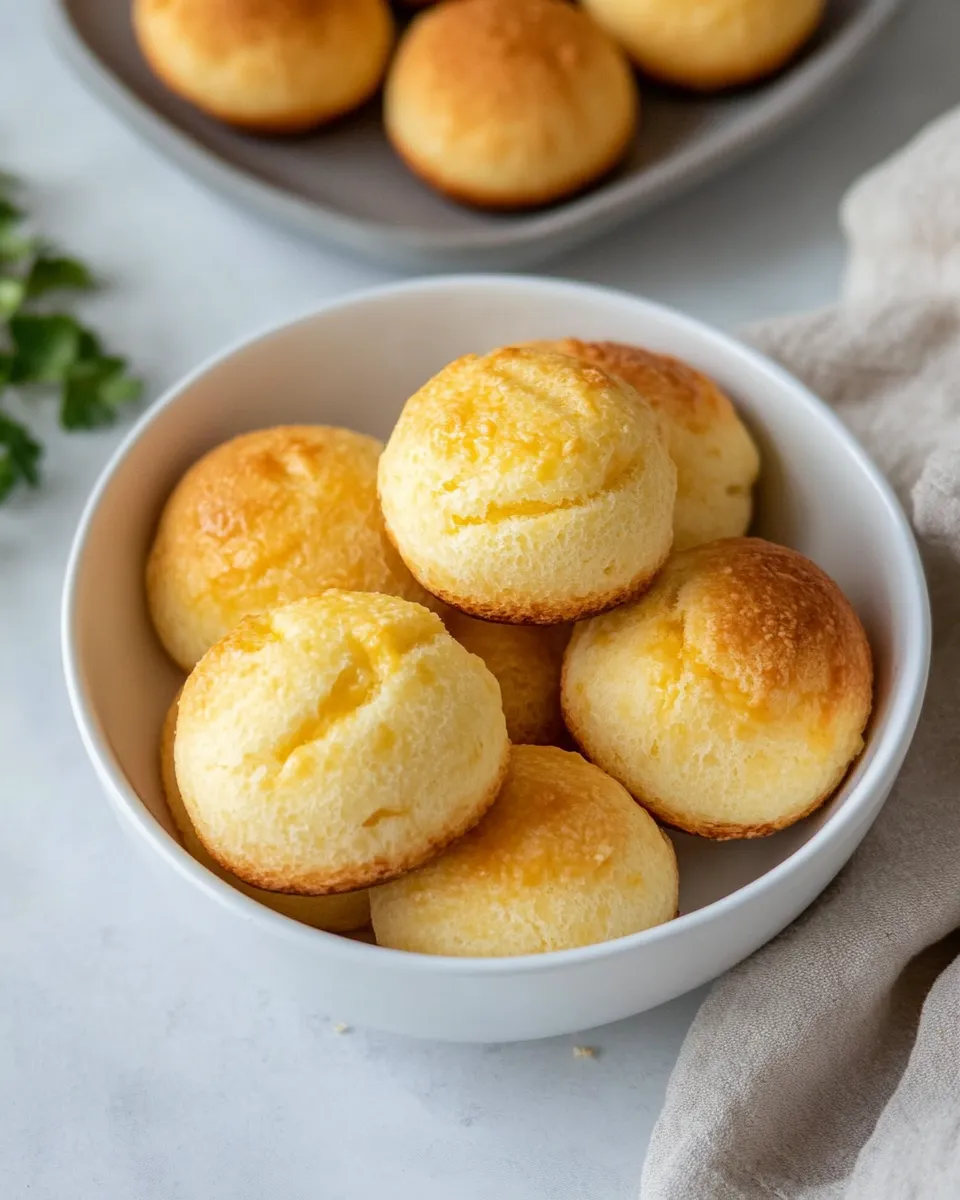 Easy Brazilian Cheese Bread food shot