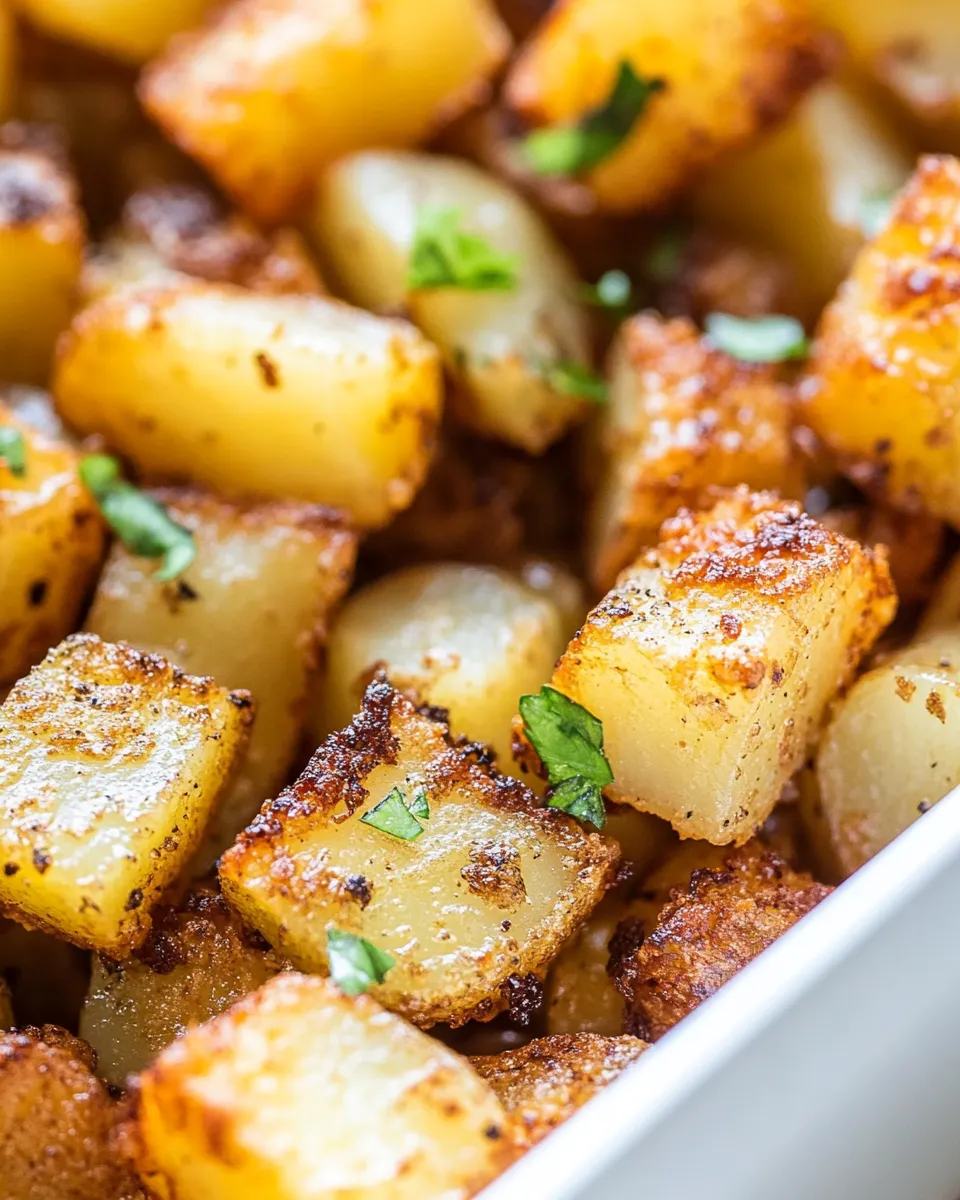 Easy Breakfast Potatoes Recipe shot