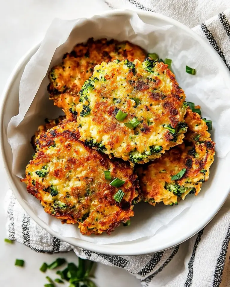 Homemade Broccoli Cheddar Fritters photo