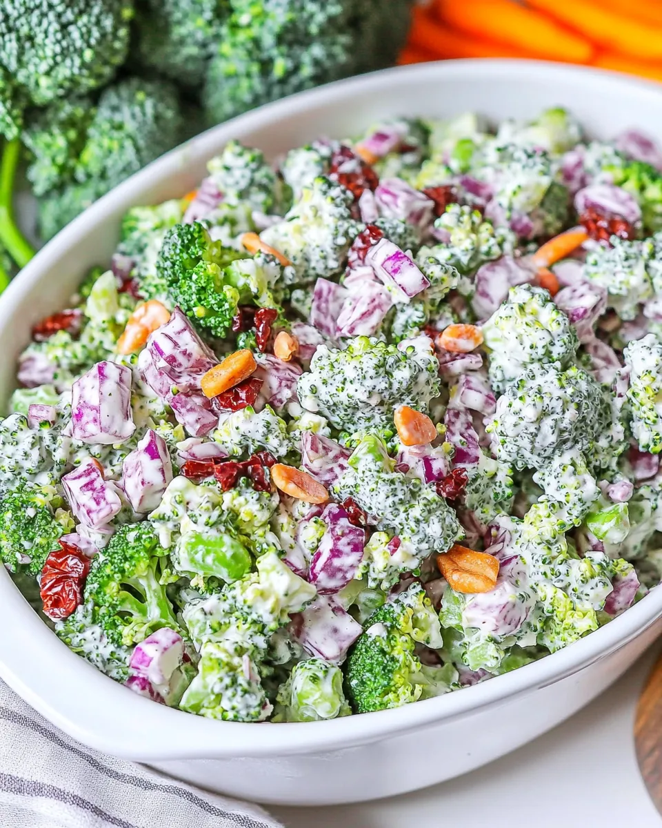 Healthy Broccoli Salad Recipe image