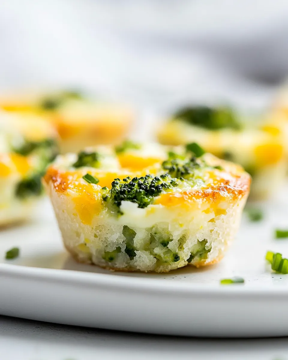 Easy Broccoli and Cheese Egg Muffins recipe photo
