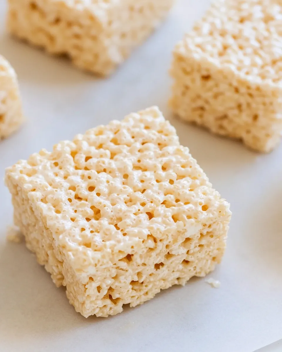 Homemade Browned Butter Rice Krispies Treats photo