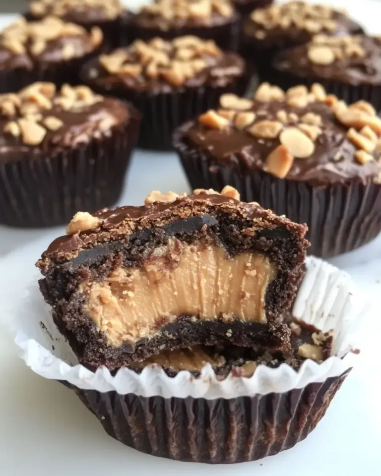 Easy Brownie Peanut Butter Cup Surprises photo
